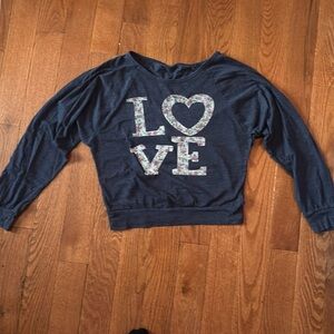 Long sleeve graphic T